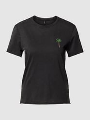 T-Shirt mit Motiv-Print Modell 'LUCY' von Only Schwarz - 22