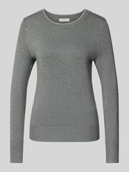 Strickpullover mit gerippten Abschlüssen von Christian Berg Woman - 16