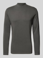 Longsleeve mit Stehkragen Modell 'MORITZO' von Drykorn Grau - 47