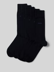 Socken mit Label-Detail im 5er-Pack von BOSS Blau - 6
