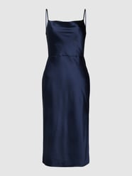 Cocktailkleid mit Wasserfall-Ausschnitt von Laona Blau - 31