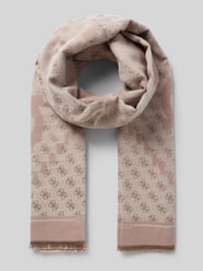 Schal mit Label-Print von Guess Rosa - 17