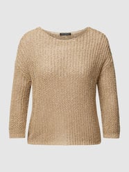 Strickpullover mit Strukturmuster von Betty Barclay Beige - 43