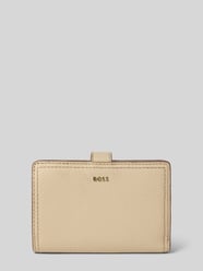 Portfel ze skóry bydlęcej model 'LENAH MEDIUM WALLET' od BOSS - 9