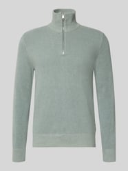 Regular Fit Troyer aus Baumwoll-Schurwoll-Mix von Marc O'Polo - 44