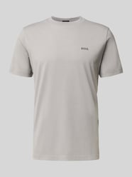 Regular fit T-shirt van katoenmix van BOSS Green - 20