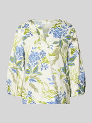 Bluse mit 3/4-Arm und Tunikakragen von ETERNA - 1