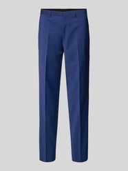 Spodnie do garnituru o kroju slim fit z mieszanki wełny model ‘HESTEN’ od HUGO - 9