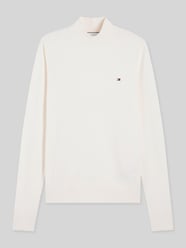 Slim Fit Langarmshirt mit Mock Neck von Tommy Hilfiger - 5