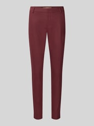 Slim Fit Anzughose aus Baumwoll-Mix von MOS MOSH Bordeaux - 25
