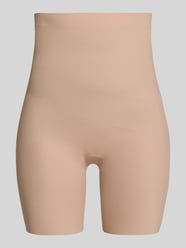 Slim fit bermuda in high waist ontwerp van MAGIC Bodyfashion Beige - 16