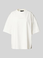 Oversized T-Shirt mit Label-Print Modell 'BRACY' von Pegador - 3