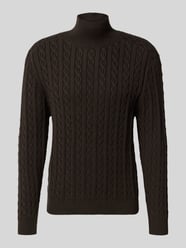 Gebreide pullover met opstaande kraag, model 'EDDARD' van Drykorn - 9