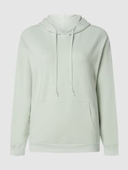 Hoodie met kangoeroezak  van Calida Groen - 47