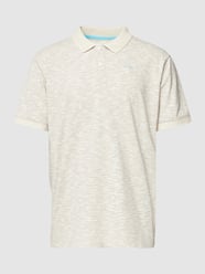 Poloshirt met streepmotief van Esprit Turquoise - 32