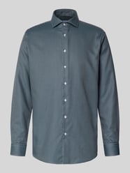 Koszula biznesowa o kroju regular fit z listwą guzikową od SEIDENSTICKER REGULAR FIT - 36
