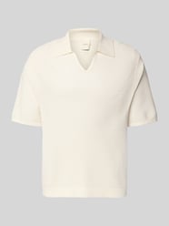 Regular Fit Poloshirt mit V-Ausschnitt von CK Calvin Klein - 39