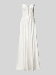 Regular Fit Brautkleid in semitransparentem Design von Mascara - 10