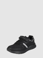 Sneaker in Leder-Optik  von T.Hilfiger Kids Shoes Schwarz - 39