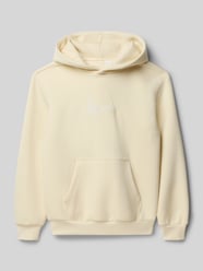 Bluza z kapturem o kroju regular fit z mieszanki bawełny z kieszenią kangurką od KARL KANI - 3