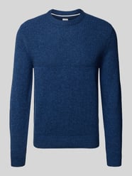 Gebreide pullover met ribboorden, model 'Rick' van Brax - 24