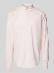 Regular Fit Freizeithemd mit Button-Down-Kragen Modell 'QUAASA' von Armedangels Pink - 13