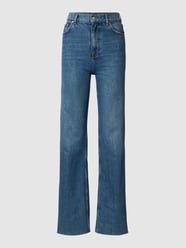 Flared Jeans mit Stretch-Anteil  von Review Blau - 20