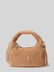 Handtasche aus Teddyfell mit Label-Stitching von Karo Kauer - 21