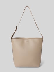 Shopper in leerlook, model 'BEL 2.0_BUCKET' van HUGO Beige - 10