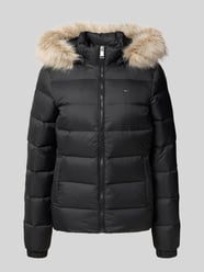 Shaped fit donsjack met logostitching van Tommy Jeans - 36