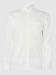Slim Fit Leinenhemd Modell 'Ricciardo' von Bruun & Stengade Weiß - 22