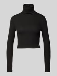 Longsleeve mit Rollkragen von Calvin Klein Jeans Schwarz - 33