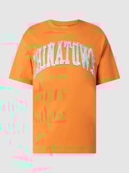 T-Shirt mit Logo-Print Modell 'Bling' von MARKET Orange - 24