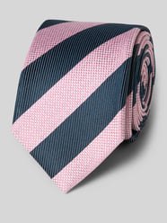 Seidenkrawatte im Allover-Look (6,5 cm) von OLYMP Pink - 31