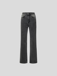 Mid Rise Jeans im Straight Fit von ROTATE BIRGER CHRISTENSEN Grau / Schwarz - 6