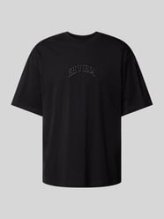 T-Shirt mit Label-Stitching von REVIEW Schwarz - 30
