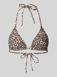Bikini-Oberteil in Triangel-Form von Jake*s Casual Beige - 17