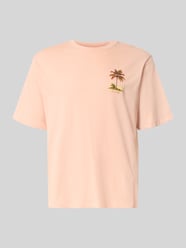 Relaxed Fit T-Shirt mit Motiv-Print Modell 'Vintage' von JACK & JONES Orange - 21