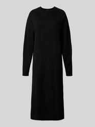 Relaxed fit midi-jurk van zuivere scheerwol, model 'Rimone' van Drykorn - 3