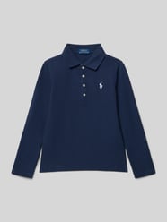 Regular fit poloshirt met logostitching van Polo Ralph Lauren Teens - 16