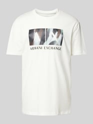 T-shirt met labelprint van ARMANI EXCHANGE - 25