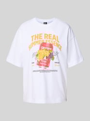 Relaxed Fit T-Shirt aus reiner Baumwolle Modell 'CLAUDE' von Pieces - 27