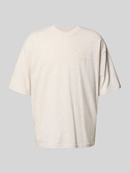 T-shirt o kroju oversized z okrągłym dekoltem od REVIEW - 31