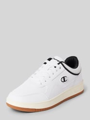 Sneaker mit Logo- und Label-Stitching Modell 'REBOUND LOW' von CHAMPION - 48