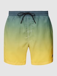 Badehose mit Allover-Muster von Guess Gelb - 39