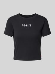 Cropped T-Shirt mit Label-Stitching von Levi's® - 31