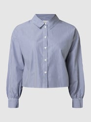 Boxy fit blouse van katoen  van Rich & Royal Blauw / turquoise - 17