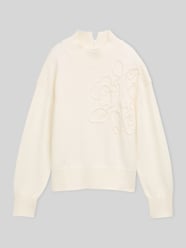 Pullover met plastisch borduursel van Tom Tailor - 11