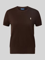 Strickshirt mit Logo-Stitching von Polo Ralph Lauren - 28