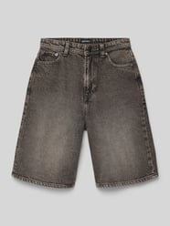 Szorty jeansowe o kroju baggy z wpuszczanymi kieszeniami model 'IRON' od JACK & JONES - 38